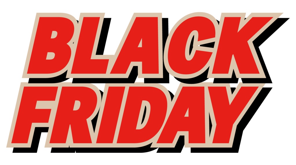 ダウンロード販売素材・販促イラスト素材・ブラックフライデーロゴZIP (AI, PNG形式)