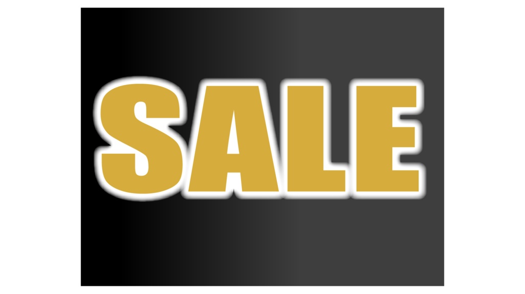 ダウンロード販売素材・販促イラスト素材・黒いSALEZIP (AI, PNG形式)