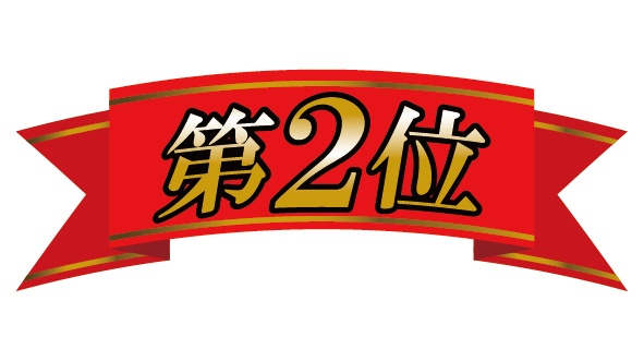 ダウンロード販売素材・販促素材・赤リボンランキングZIP (AI, PNG形式)