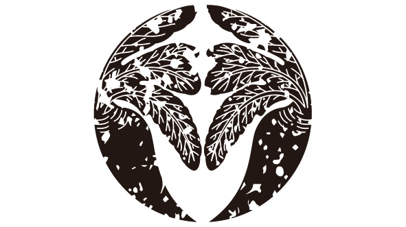 ダウンロード販売素材・家紋はんこ・大根(だいこん)ZIP (AI, PNG形式)