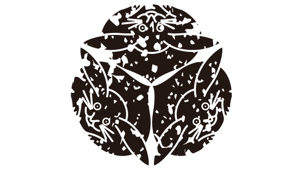 ダウンロード販売素材・家紋はんこ・兎(うさぎ)ZIP (AI, PNG形式)