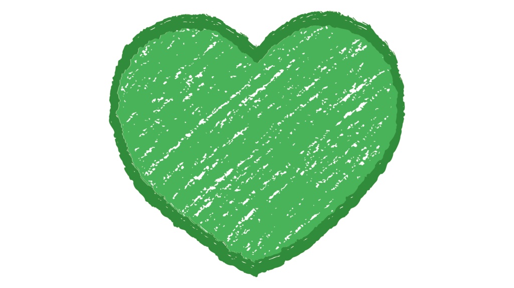 ダウンロード販売素材・販促イラスト素材・手書きのハートZIP (AI, PNG形式)