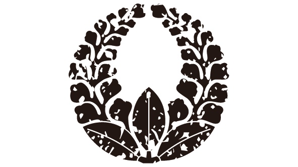 ダウンロード販売素材・家紋はんこ・藤(ふじ)ZIP (AI, PNG形式)