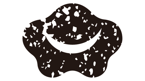 ダウンロード販売素材・家紋はんこ・梅(うめ)ZIP (AI, PNG形式)