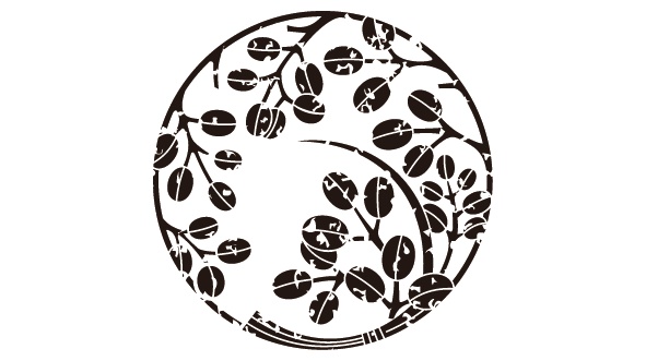 ダウンロード販売素材・家紋はんこ・萩(はぎ)ZIP (AI, PNG形式)