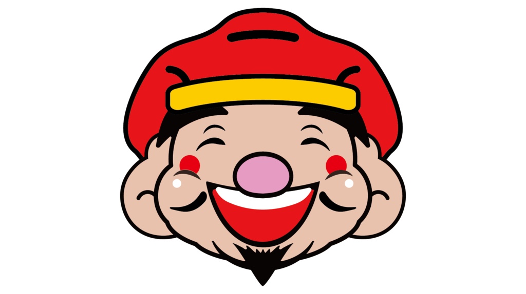 ダウンロード販売素材・販促イラスト素材・ 恵比須さんと大黒さんのお面ZIP (AI, PNG形式)