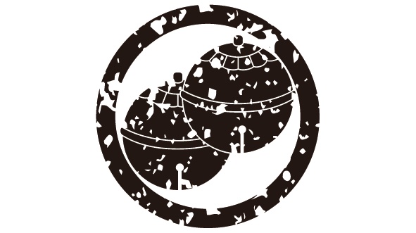 ダウンロード販売素材・家紋はんこ・鈴(すず)ZIP (AI, PNG形式)