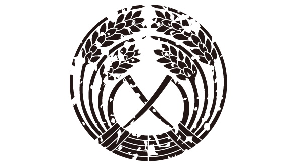 ダウンロード販売素材・家紋はんこ素材・稲(いね)ZIP (AI, PNG形式)