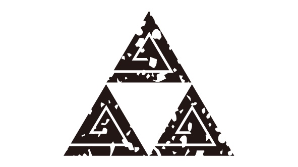 ダウンロード販売素材・家紋はんこ素材・稲妻(いなずま)ZIP (AI, PNG形式)