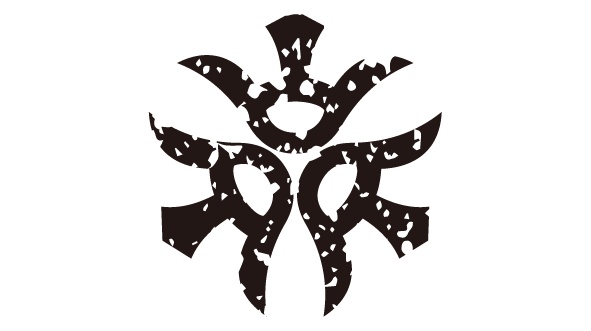 ダウンロード販売素材・家紋はんこ素材・山ノ字(やまのじ)ZIP (AI, PNG形式)