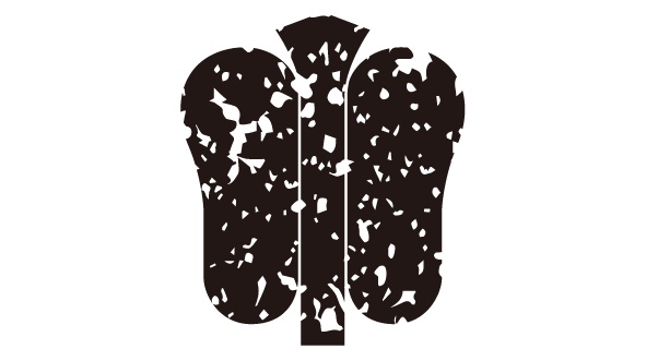 ダウンロード販売素材・家紋はんこ素材・唐団扇(からうちわ)ZIP (AI, PNG形式)