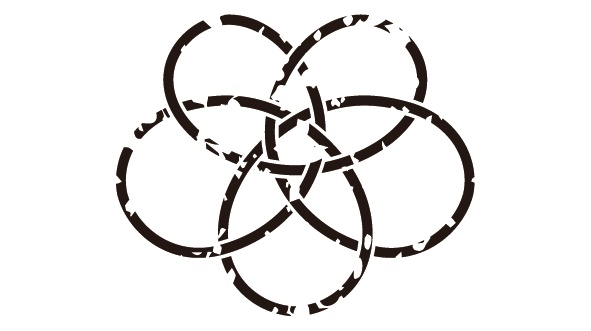 ダウンロード販売素材・家紋はんこ・蔦(つた)ZIP (AI, PNG形式)