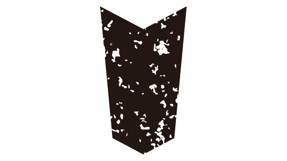 ダウンロード販売素材・家紋はんこ・矢筈(やはず)ZIP (AI, PNG形式)