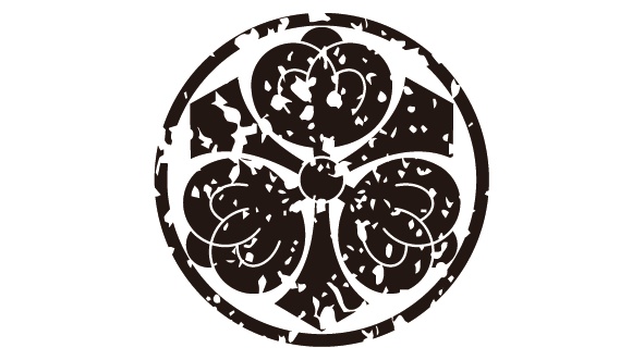 ダウンロード販売素材・家紋はんこ・茶ノ実(ちゃのみ)ZIP (AI, PNG形式)