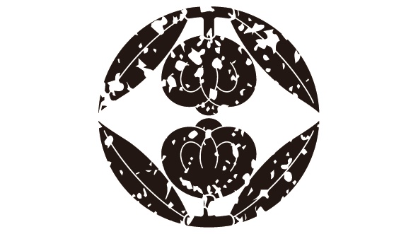 ダウンロード販売素材・家紋はんこ・茶ノ実(ちゃのみ)ZIP (AI, PNG形式)