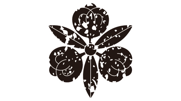 ダウンロード販売素材・家紋はんこ・茶ノ実(ちゃのみ)ZIP (AI, PNG形式)