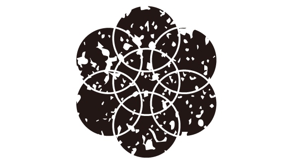 ダウンロード販売素材・家紋はんこ素材・釜敷キ(かましき)ZIP (AI, PNG形式)