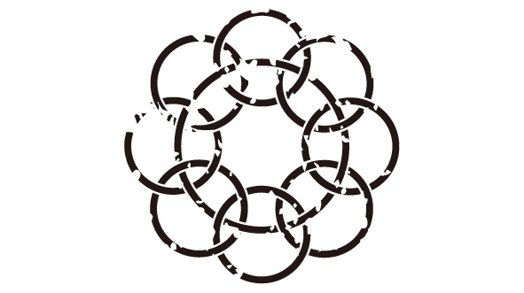 ダウンロード販売素材・家紋はんこ素材・釜敷キ(かましき)ZIP (AI, PNG形式)