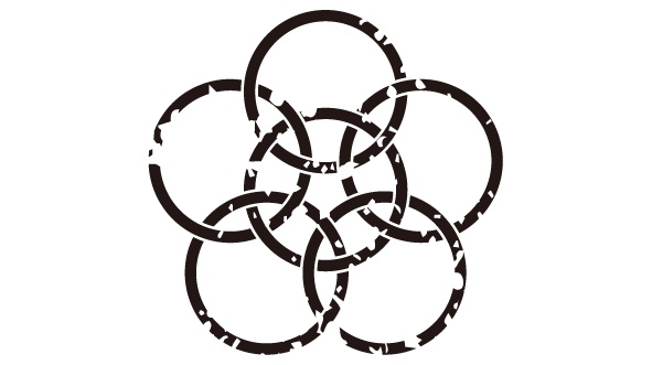 ダウンロード販売素材・家紋はんこ素材・釜敷キ(かましき)ZIP (AI, PNG形式)