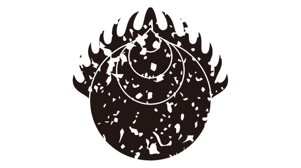 ダウンロード販売素材・家紋はんこ素材・玉(たま)ZIP (AI, PNG形式)