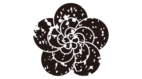 ダウンロード販売素材・家紋はんこ素材・玉(たま)ZIP (AI, PNG形式)