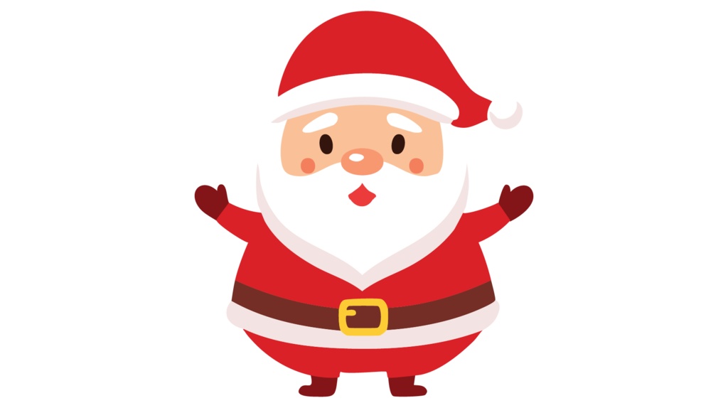 ダウンロード販売素材・販促イラスト素材・サンタクロースさんZIP (AI, PNG形式)