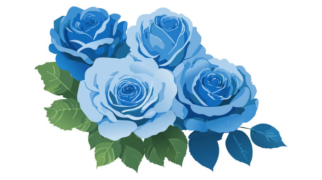 ダウンロード販売素材・販促イラスト素材・バラ(薔薇・ばら・花)ZIP (AI, PNG形式)