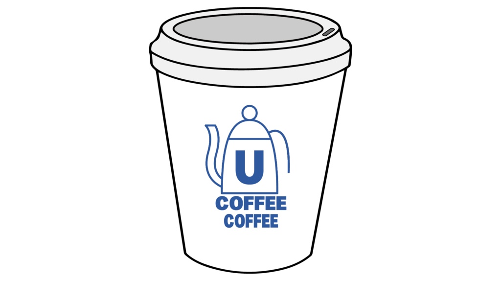 ダウンロード販売素材・販促イラスト素材・紙コップコーヒーZIP (AI, PNG形式)