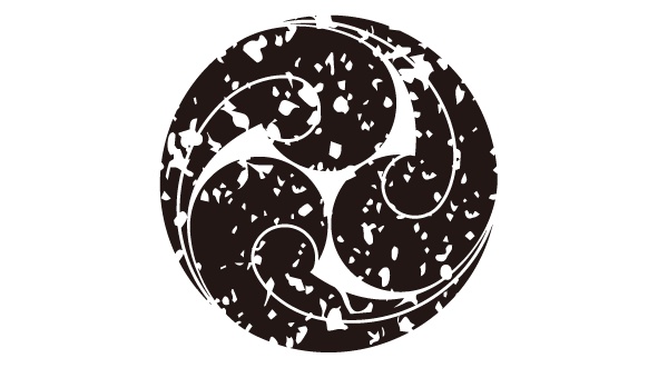 ダウンロード販売素材・家紋はんこ素材・巴(ともえ)ZIP (AI, PNG形式)