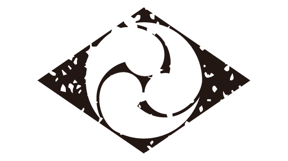 ダウンロード販売素材・家紋はんこ素材・巴(ともえ)ZIP (AI, PNG形式)