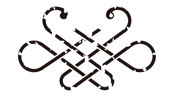 ダウンロード販売素材・家紋はんこ素材・宝結ビ(たからむすび)ZIP (AI, PNG形式)