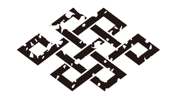 ダウンロード販売素材・家紋はんこ素材・宝結ビ(たからむすび)ZIP (AI, PNG形式)