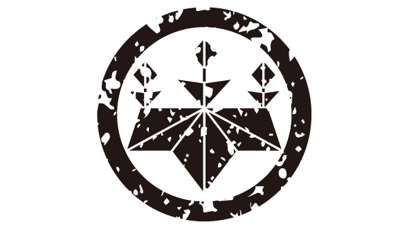 ダウンロード販売素材・家紋はんこ素材・麻(あさ)ZIP (AI, PNG形式)