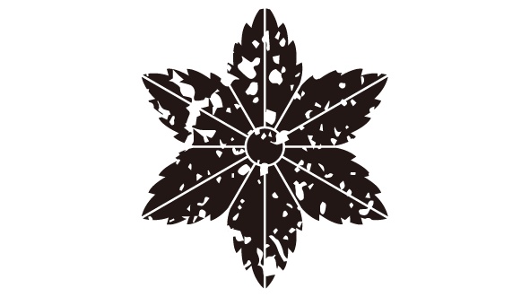 ダウンロード販売素材・家紋はんこ素材・麻(あさ)ZIP (AI, PNG形式)