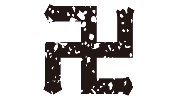 ダウンロード販売素材・家紋はんこ素材・万字(まんじ)ZIP (AI, PNG形式)