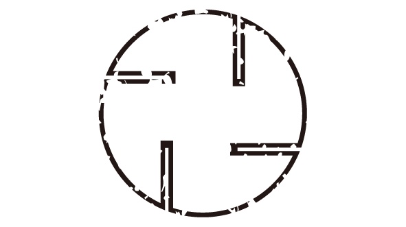 ダウンロード販売素材・家紋はんこ素材・万字(まんじ)ZIP (AI, PNG形式)