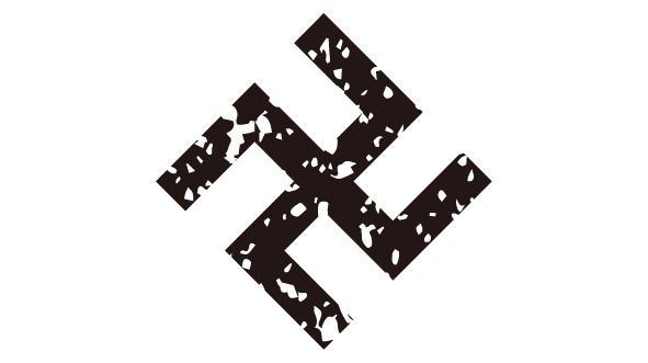 ダウンロード販売素材・家紋はんこ素材・万字(まんじ)ZIP (AI, PNG形式)