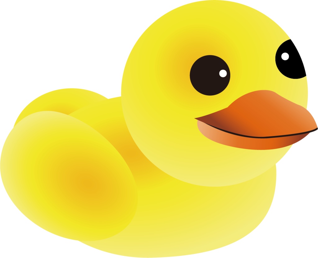 ダウンロード販売素材・販促イラスト素材・アヒルの子ZIP (AI, PNG形式)