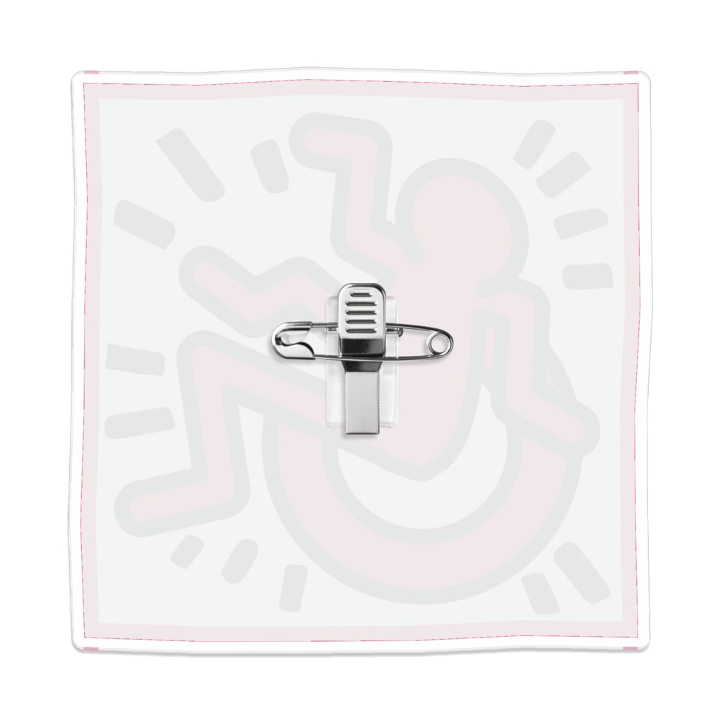 なるわん座限定!ポップアート車いすアクリルバッチ9