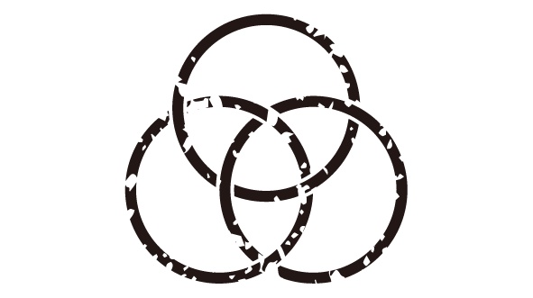 ダウンロード販売素材・家紋はんこ素材・輪違イ(わちがい)ZIP (AI, PNG形式)