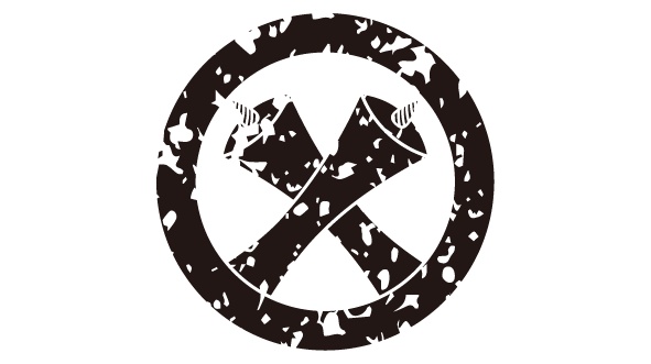 ダウンロード販売素材・家紋はんこ素材・蝋燭(ろうそく)ZIP (AI, PNG形式)