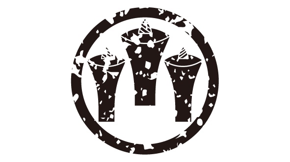 ダウンロード販売素材・家紋はんこ素材・蝋燭(ろうそく)ZIP (AI, PNG形式)