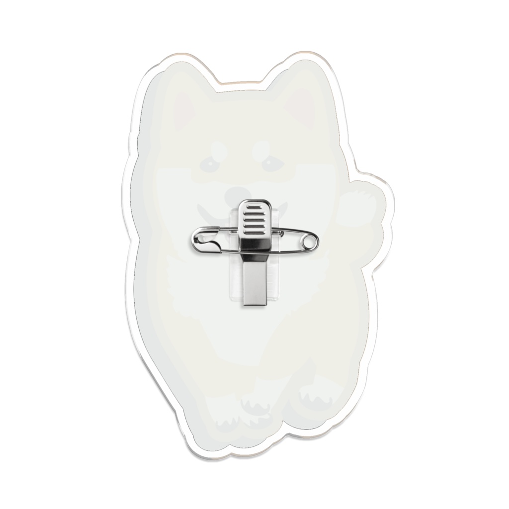 なるわん座限定!アクリルバッジ・しばっち(散歩11回目)