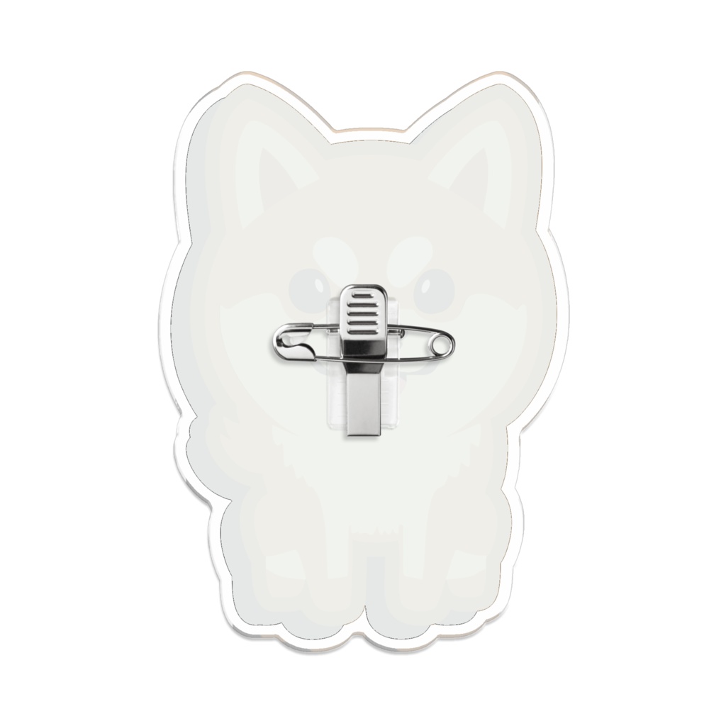 なるわん座限定!アクリルバッジ・しばっち(散歩9回目)