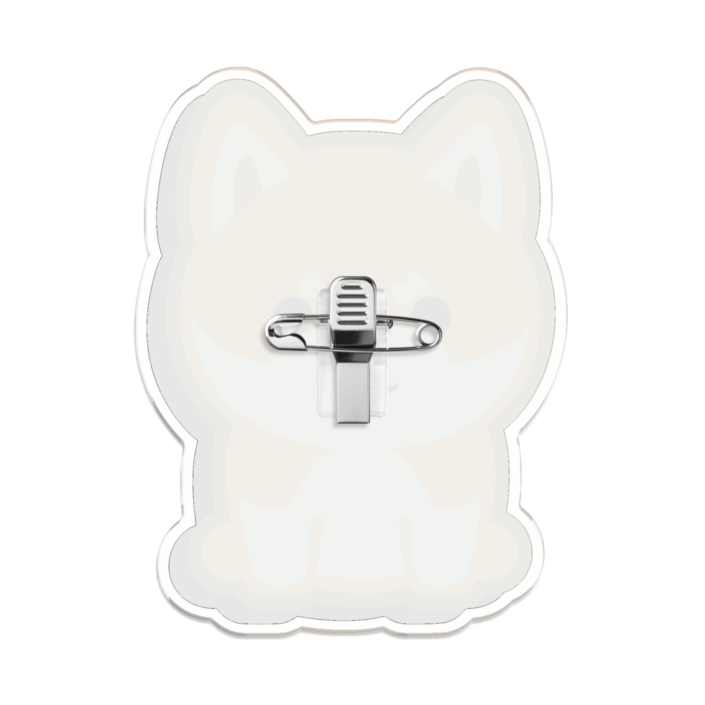 なるわん座限定!アクリルバッジ・しばっち(散歩6回目)