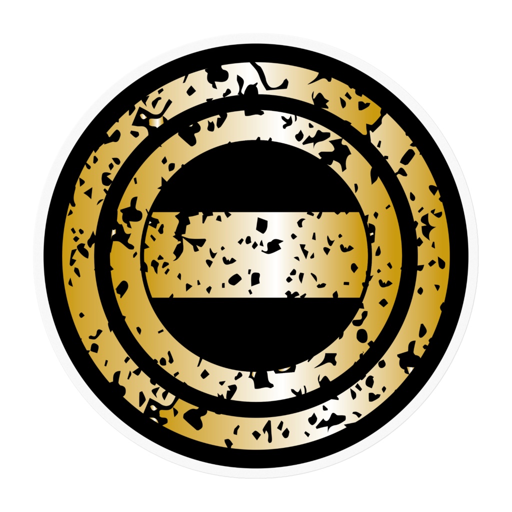 なるわん座限定！ステッカー・丸ノ内太一ツ引キ