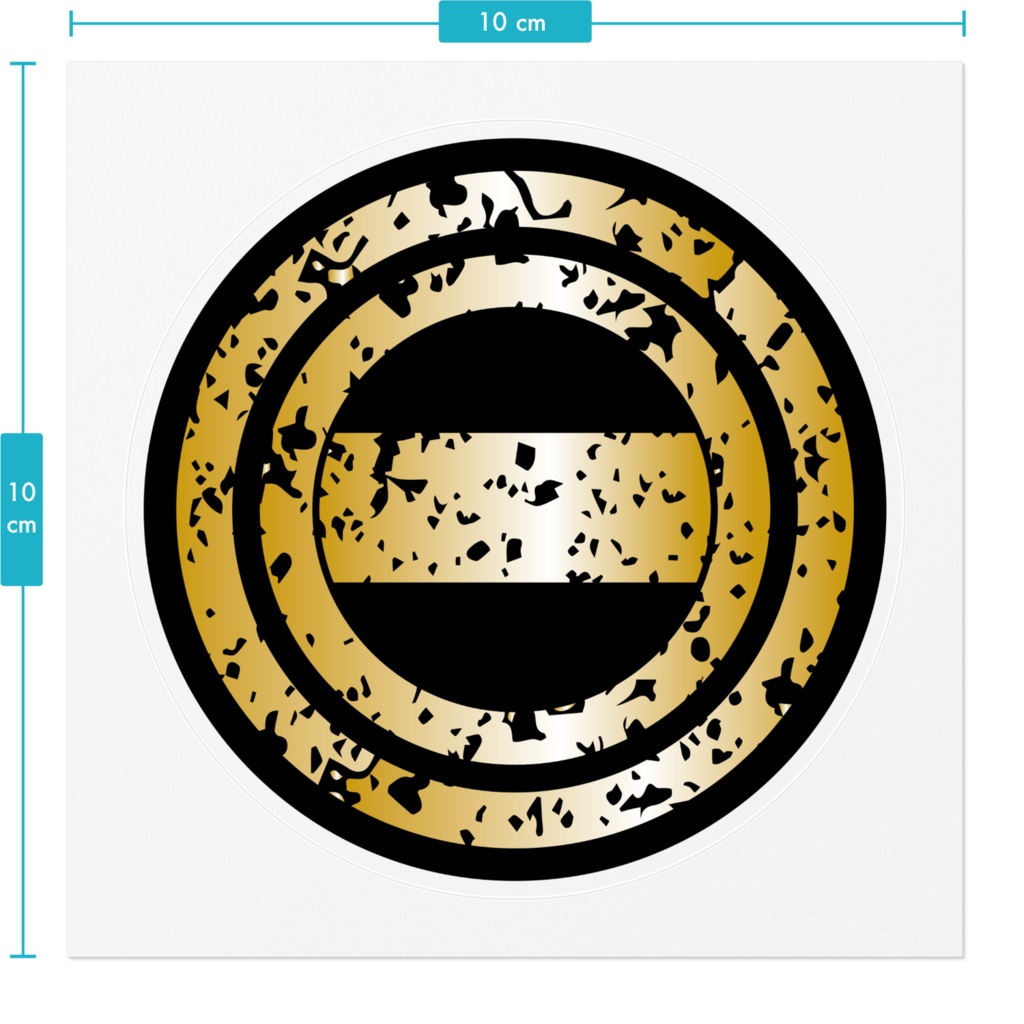 なるわん座限定!ステッカー・丸ノ内太一ツ引キ