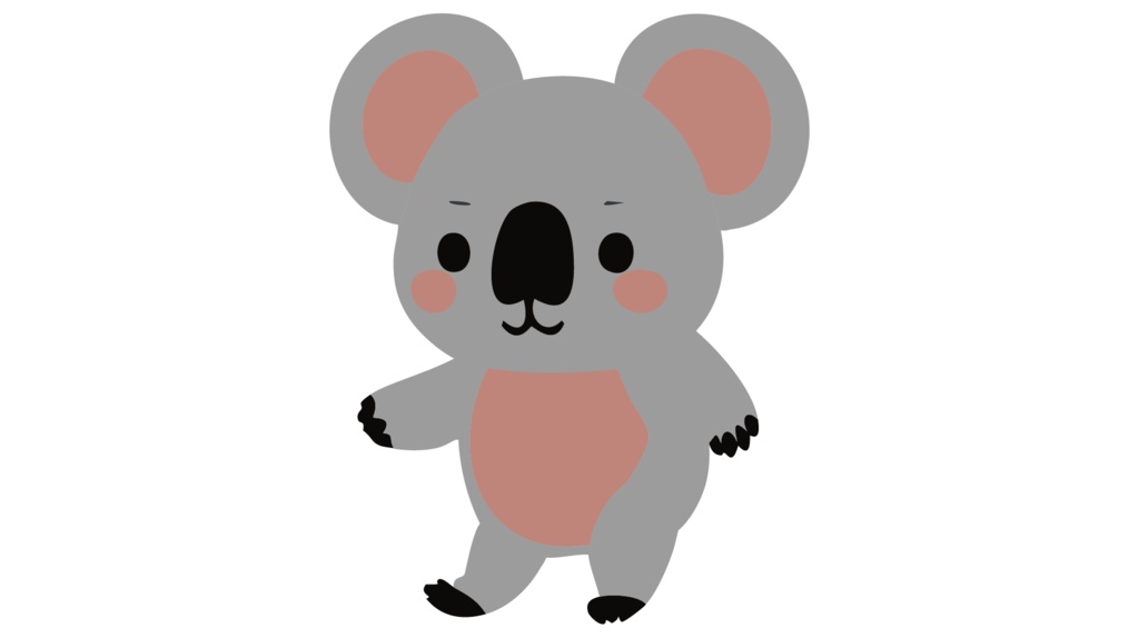 ダウンロード販売素材・販促イラスト素材・コアラZIP (AI, PNG形式)