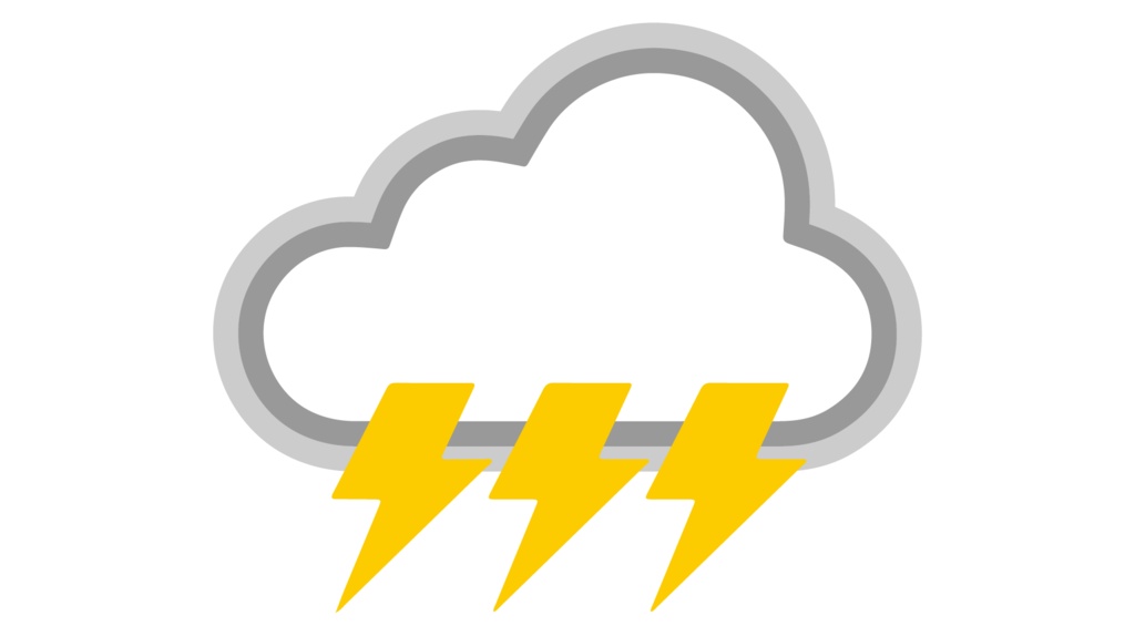 ダウンロード販売素材・販促イラスト素材・お天気アイコン5種ZIP (AI, PNG形式)