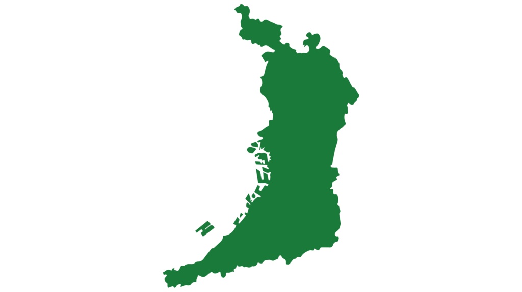 ダウンロード販売素材・販促イラスト素材・ 都道府県アイコンZIP (AI, PNG形式)